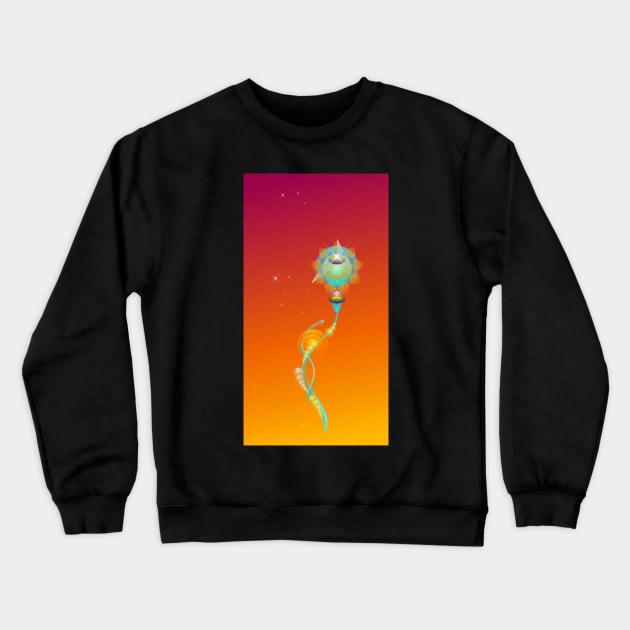 SPACE DEMENTIA 4 Crewneck Sweatshirt by roombirth